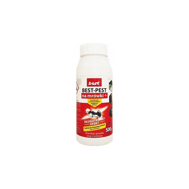 Granulat insecticid Best-Pest pentru furnici, 500 g, contine praletrina, permetrina