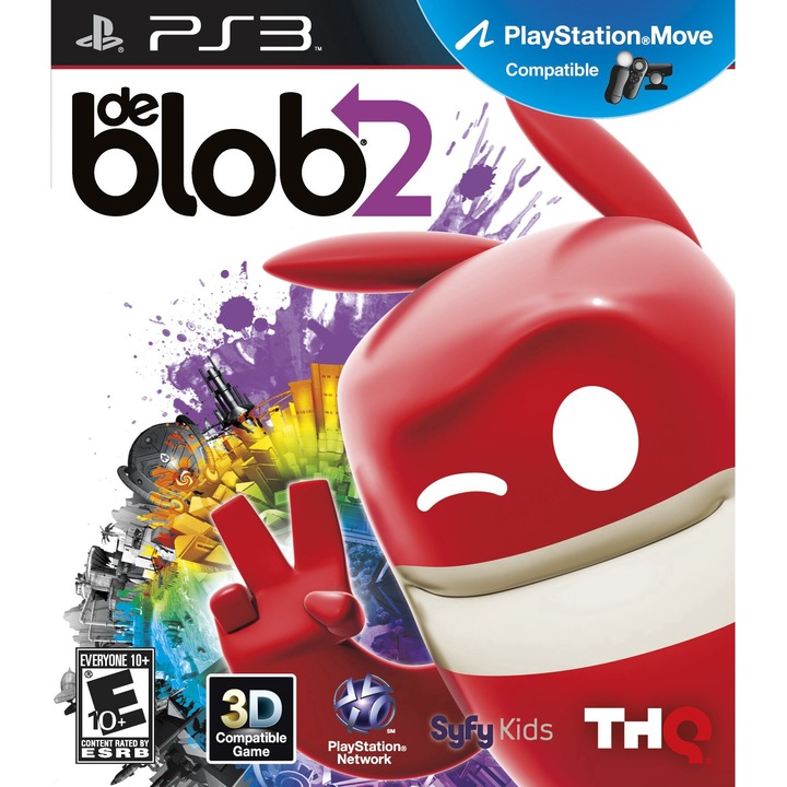 Joc De Blob 2, pentru PlayStation 3, PS Move