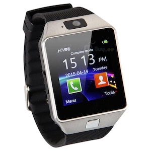 Smartwatch Metalic cu Telefon-micro sim IDL-90 S+,Card Micro-SD, Bluetooth, Touchscreen, WhatsApp, Notificari, Camera 1,3 MPX, Monitorizare Somn,Sedentarism, Anti-pierdere, Browser, Facebook, Silver