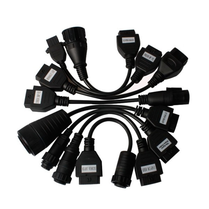 MediaTek teherautó-adapter kábelkészlet, AutoCom / Delphi kompatibilis