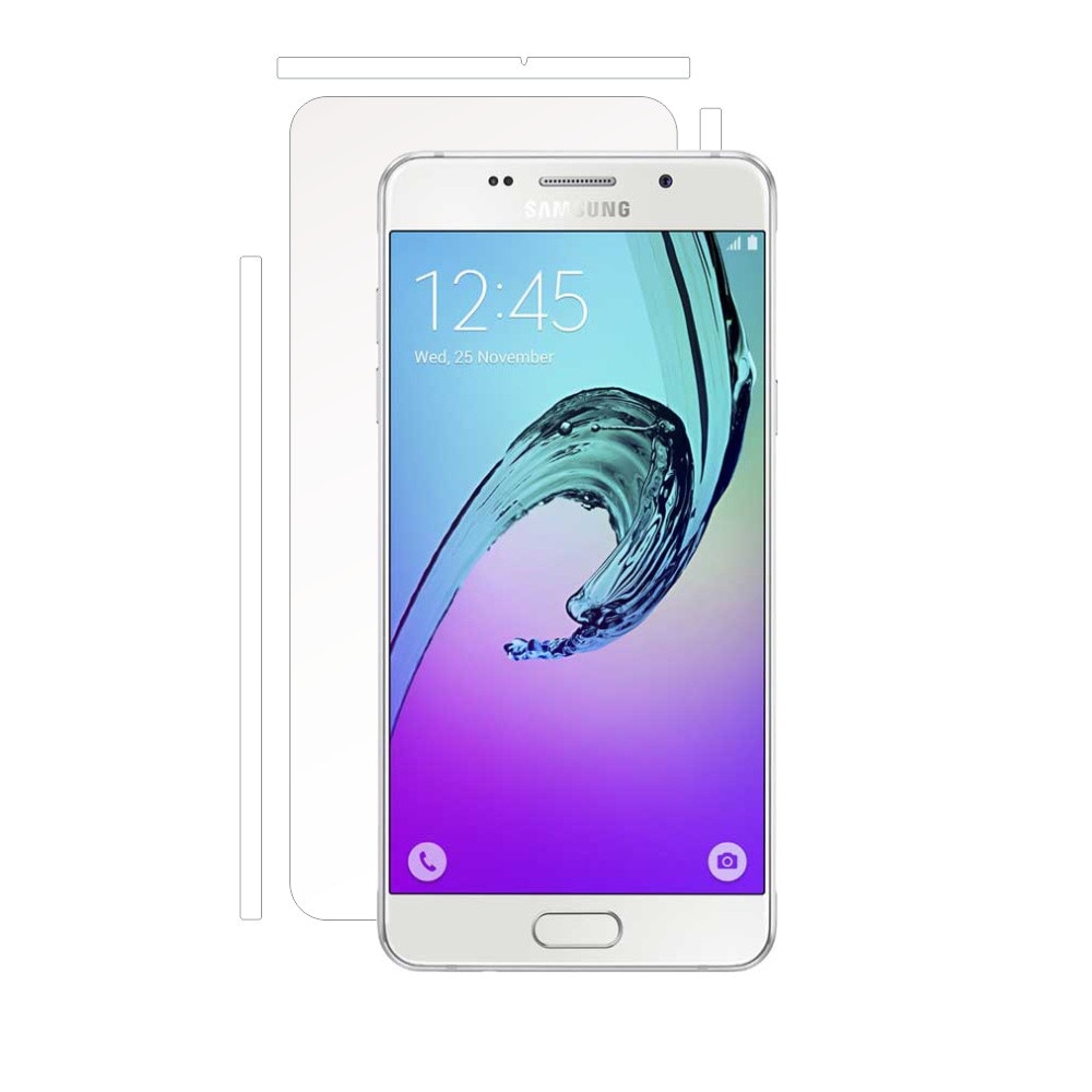 Folie de protectie Clasic Smart Protection Samsung Galaxy A3 2016 spate si laterale,protectie completa spate si laterale+Smart Spray®,Smart Squeegee® si microfibra incluse