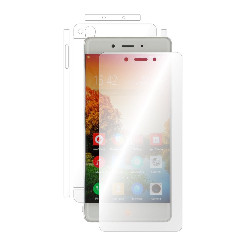 Folie de protectie Clasic Smart Protection ZTE Nubia Z11 fullbody,protectie completa ecran,spate si laterale+Smart Spray®,Smart Squeegee® si microfibra incluse
