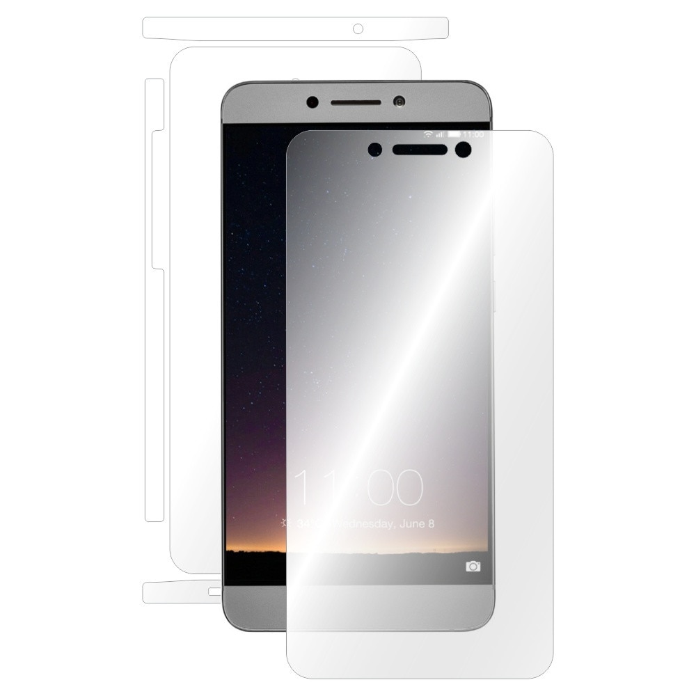 Folie de protectie Clasic Smart Protection LeTv LeEco Le 2 fullbody,protectie completa ecran,spate si laterale+Smart Spray®,Smart Squeegee® si microfibra incluse