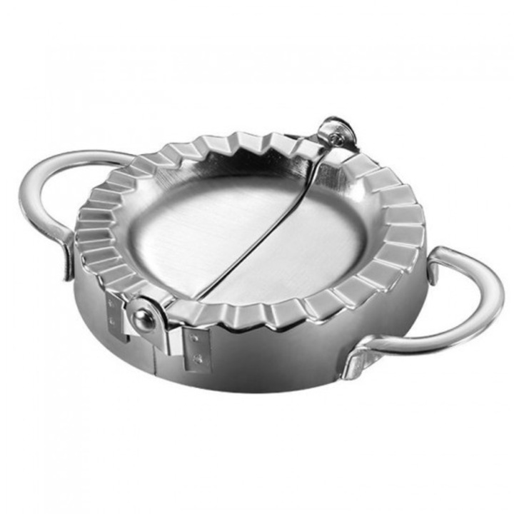 Forma coltunasi, Inox, 9.5 cm, Argintiu