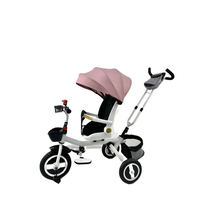 Мултифункционална Детска Триколка 3 в 1 SUN, Розов