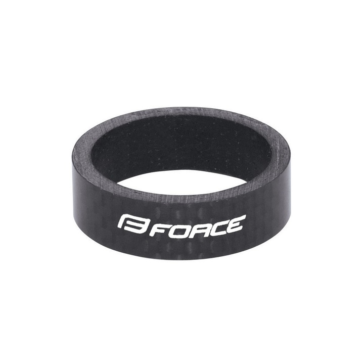 Distantier furca Force 1.1/8" 10mm Carbon Black