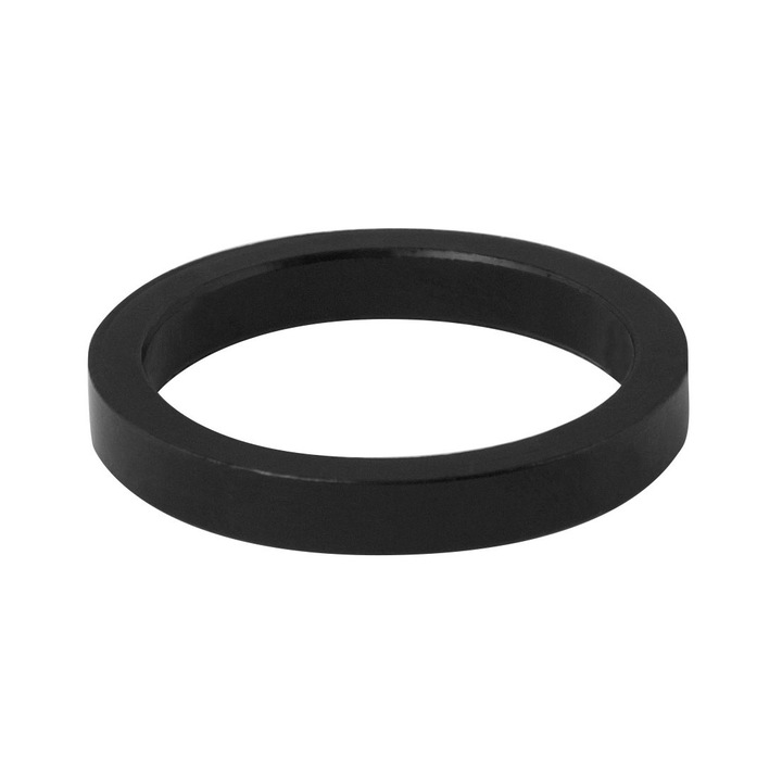 Erővilla távtartó 1,1/8" 5 mm al. fekete