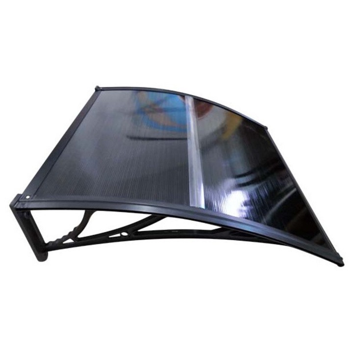 Copertina de usa, negru anztacit, accesorii montaj inclus, MAPROFI, 100 x 120 cm