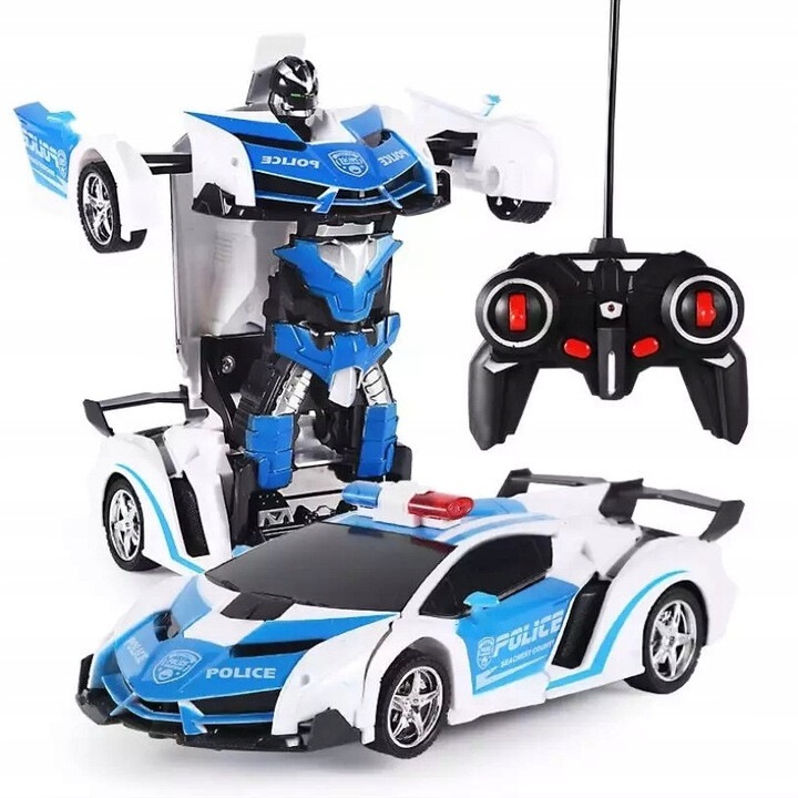 Távirányítós autó – Autobot Police Robot