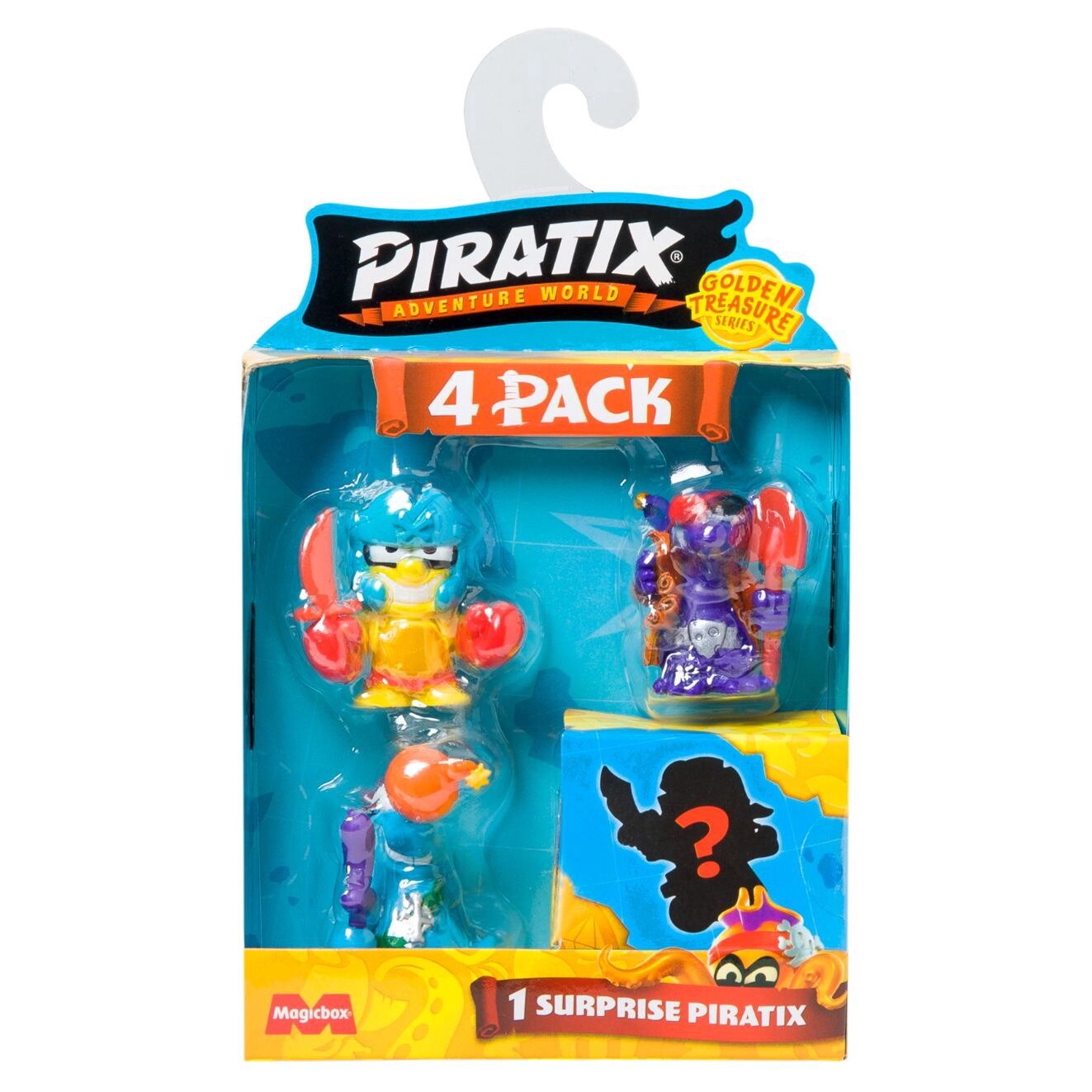 Figurine Magic Box - PIRATIX GOLDEN TREASURE, Set de 4 figurine