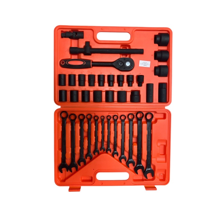 Set chei tubulare Eurotradex - din 37 de piese