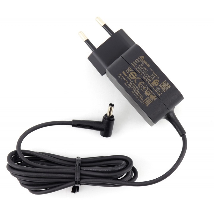Töltő Asus 010LF 45W négyzet alakú EREDETI Chicony, 0A001-00040700 45 W négyzet alakú ORIGINAL Chicony