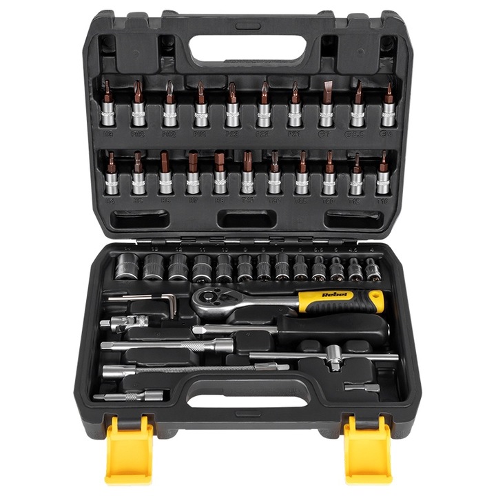 CRV szerszámkészlet 46 darab Rebel