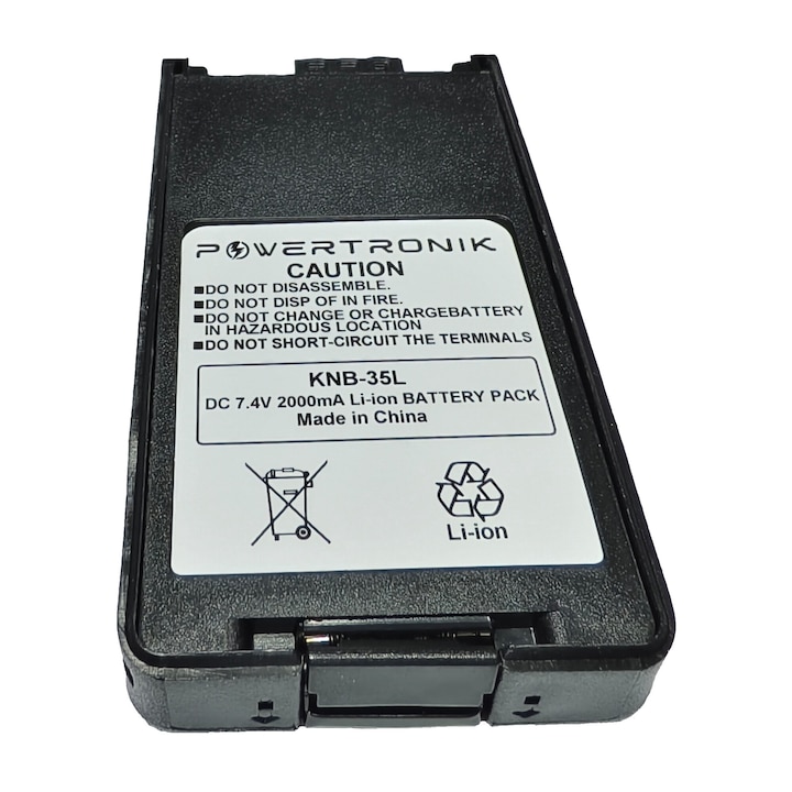 Acumulator Powertronik statie Kenwood TK 2140, TK 2170, TK 3140, TK 2160, TK 3160, TK 3170 KNB-35L 7, 4V 2000mAh, Li-ion