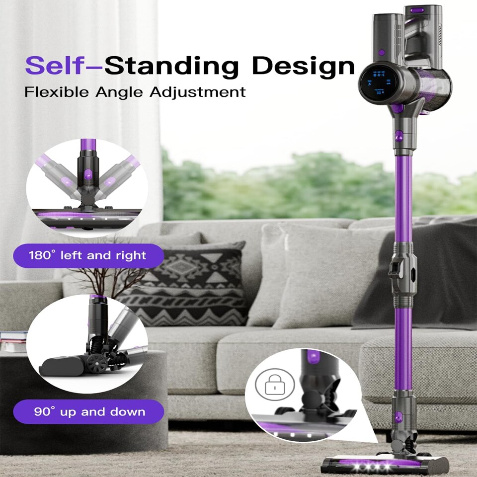 MAO　0605 Aspirator Vertical Vacuum Cleaner, 250W, 22Kpa, Autonomie 39min