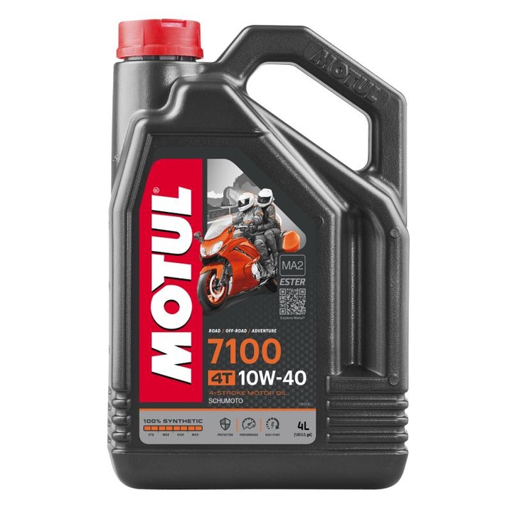 Motul olaj, 7100 10w40 - 4L többszínű