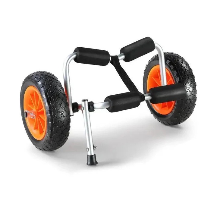 Kajak szállító kocsi, 250 font űrtartalom, összecsukható, 10 hüvelykes gumik, többcélú