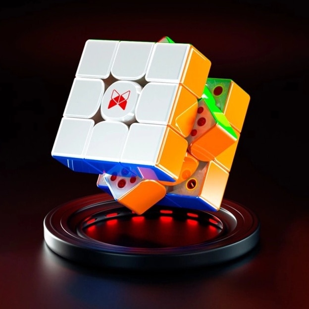 Cub QiYi X-Man Tornado V4M Flagship, Magnetic, Culoare
