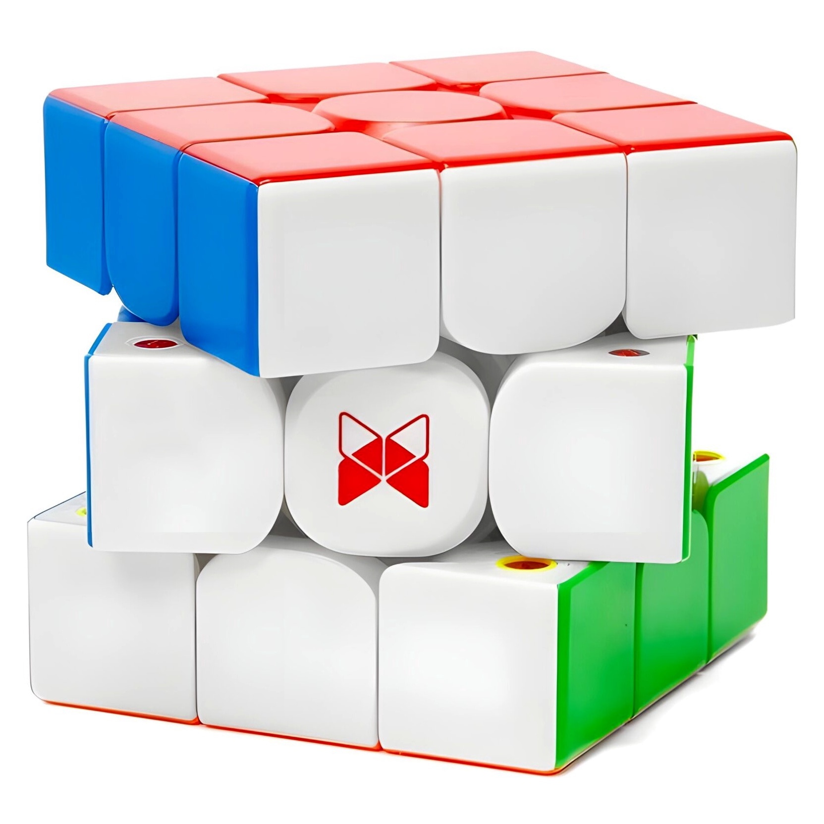 Cub QiYi X-Man Tornado V4M Flagship, Magnetic, Culoare Stickerles