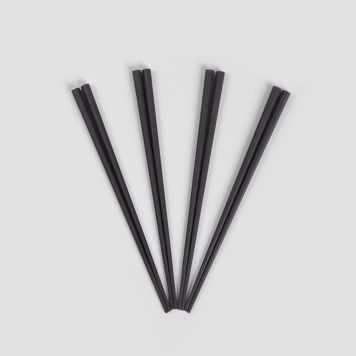 Комплект прибори SUSHI 4 части черен