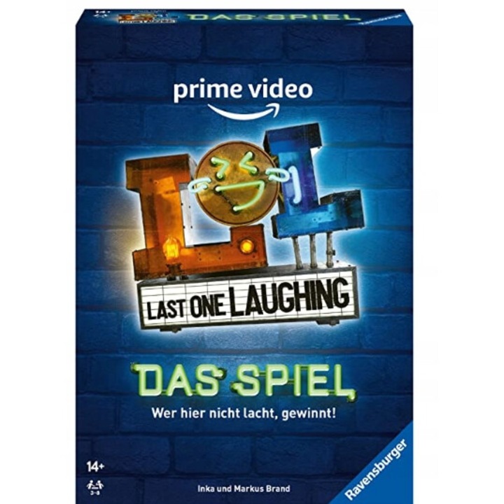 Társasjáték Last One Laughing, Ravensburger, többszínű, 0,85kg