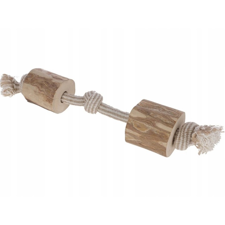 Kutyajáték, Kerbl, pamut, kávéfa, 35cm
