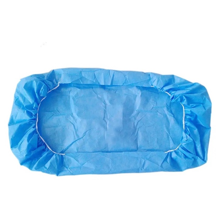 Set 10 huse impermeabile pentru pat/targa 210x110 cm, albastru