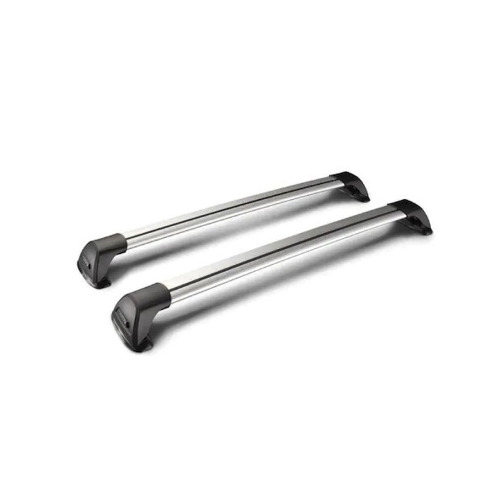 idealSTORE keresztrúd készlet Dacia Logan III 2021-hez, aerodinamikus kialakítás, alumínium WingBar, 80 kg-os támaszték, komplett rögzítési rendszerrel