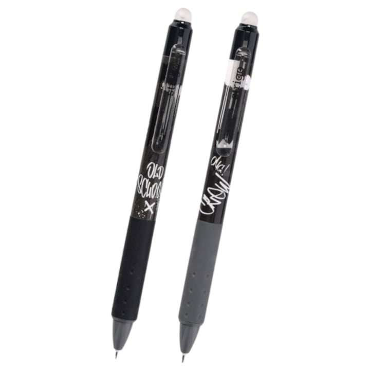 Set 2 pixuri Strigo cu cerneala termosensibila albastra - Motiv Street - Old