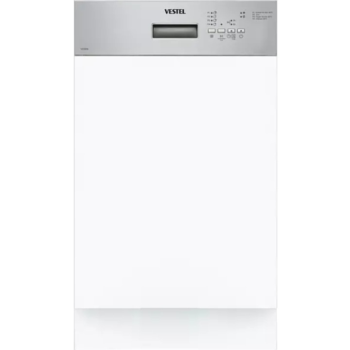 Masina de spalat vase semiincorporabila Vestel VES15116, 45 cm