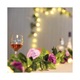 Set 2 ghirlande artificiale cu trandafiri, 13 flori, 240cm, multicolor
