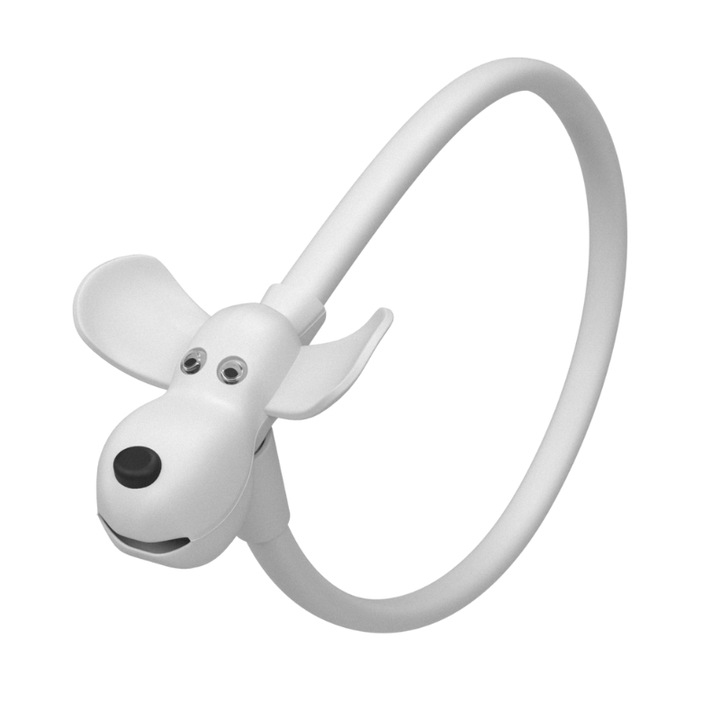 Antifurt bicicleta SUSEMSE, silicon, 2 chei, cablu rezistent la intemperii, pentru biciclete montane si de drum