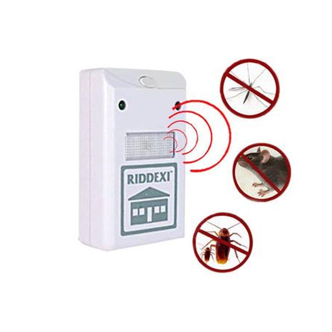 Riddex Sensor Устройство за борба с вредители Riddex, ултразвуков, 2 бр - eMAG.bg