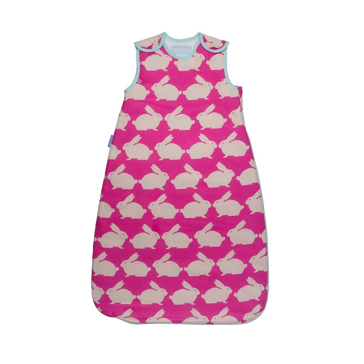 Sac de Dormit BebelusiGrobag ANORAK Kissing Rabbits, 2.5 TOG, 6-18 luni