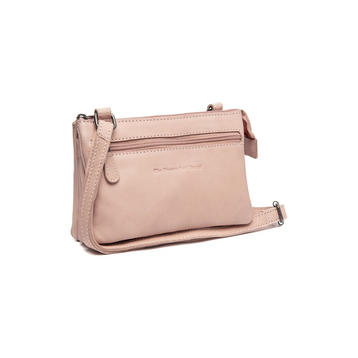 Geanta dama din piele naturala, The Chesterfield Brand, Osaka, Roz pudra