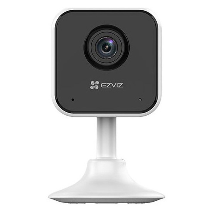 Камера за видеонаблюдение Ezviz H1c, магнитна основа, 1080P резолюция, IR10m, детектор на движение, нощно виждане, двупосочна комуникация, режим на поверителност, microSD карта до 512 GB, съхранение в Ezviz CloudPlay