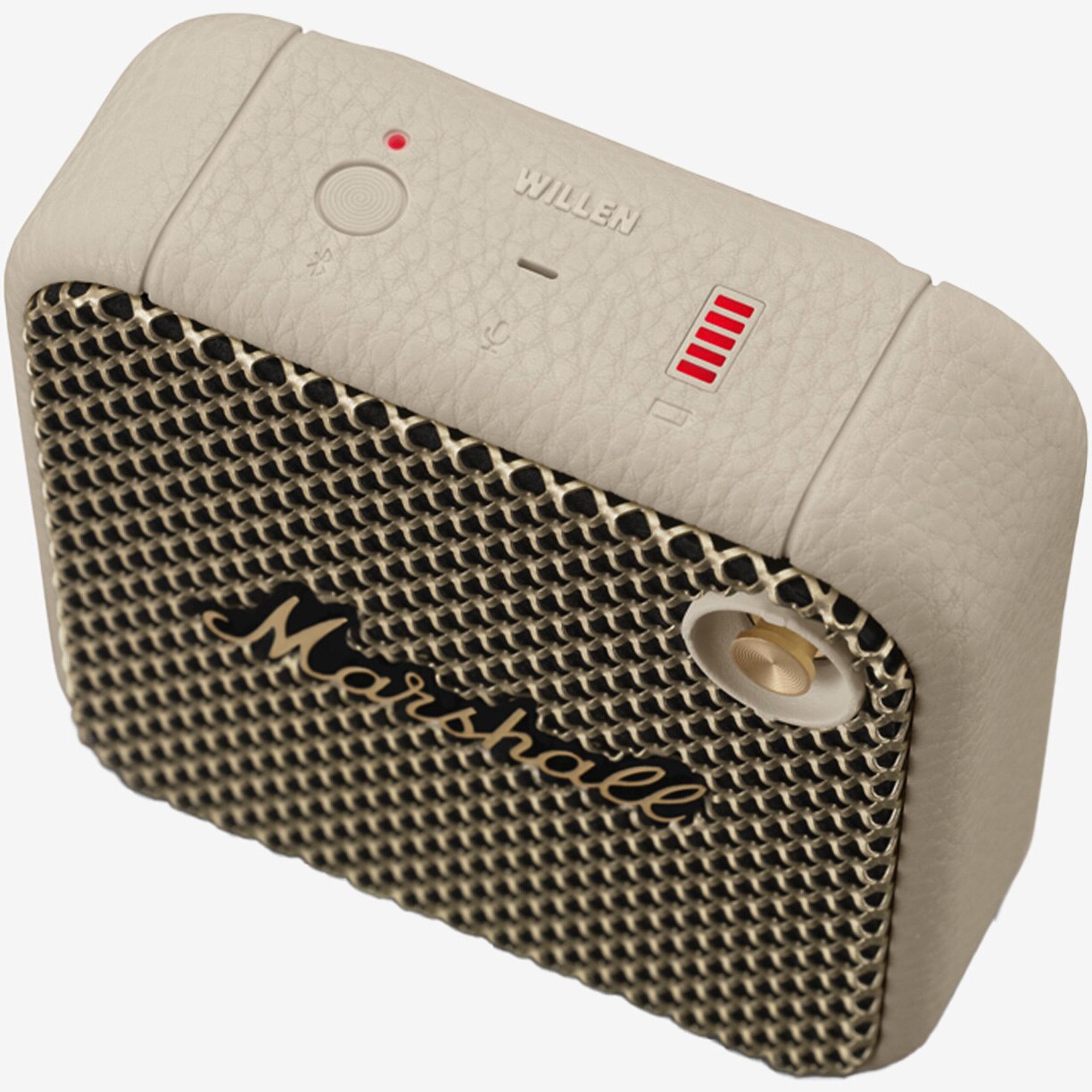 Boxa Marshall Willen, Bluetooth, 10W, Crem - eMAG.ro