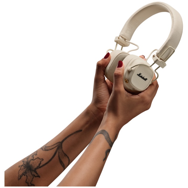 Casti On-Ear Marshall Major V, Wireless, Bluetooth, Autonomie 100