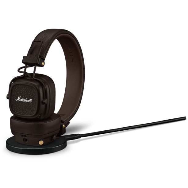 Casti On-Ear Marshall Major V, Wireless, Bluetooth, Autonomie 100