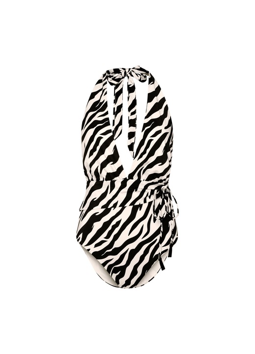 Costum de baie intreg Zibraz Esotiq alb crem, Alb crem