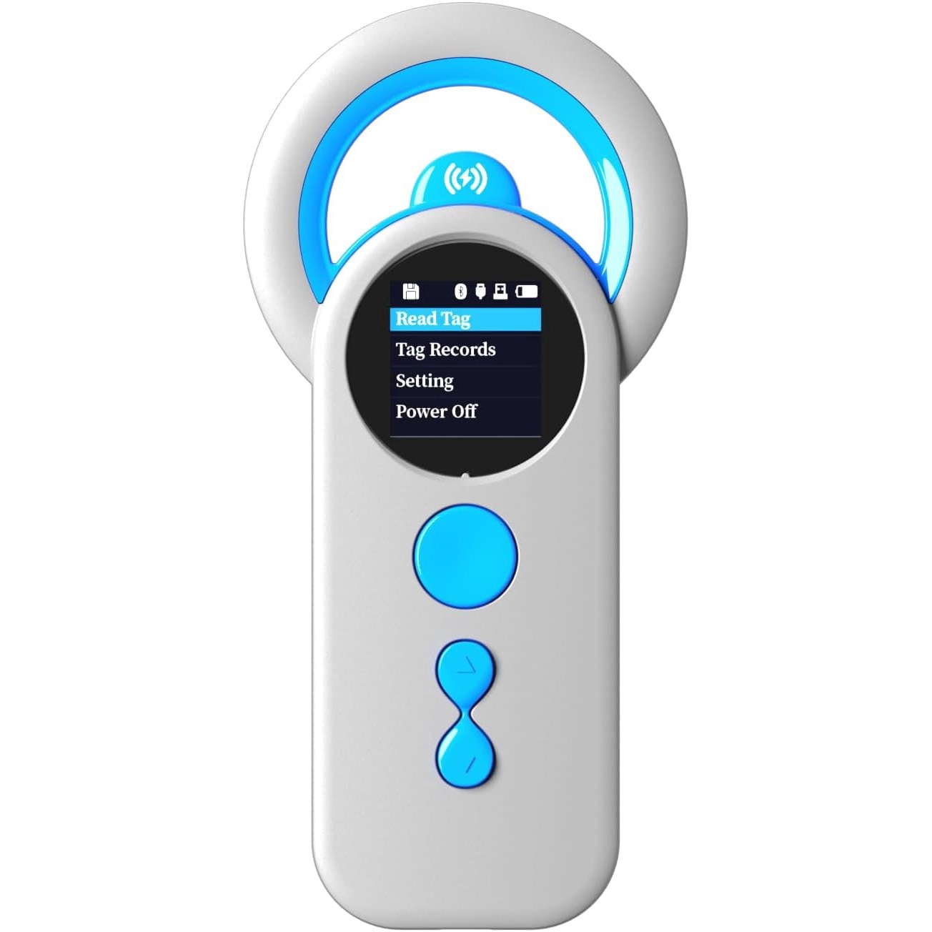 Cititor cipuri animale Bluetooth portabil, suporta tehnologie ISO