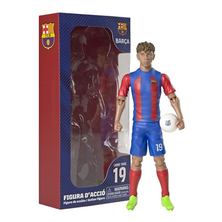 Фигурка с подвижни ставове Ламин Ямал 20 см, ФК Барселона, №19