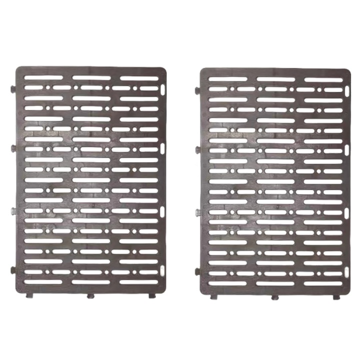 Protectii pentru trunchi de copac, set de 2, AMRINUGL, verde-cafea, 30x20cm