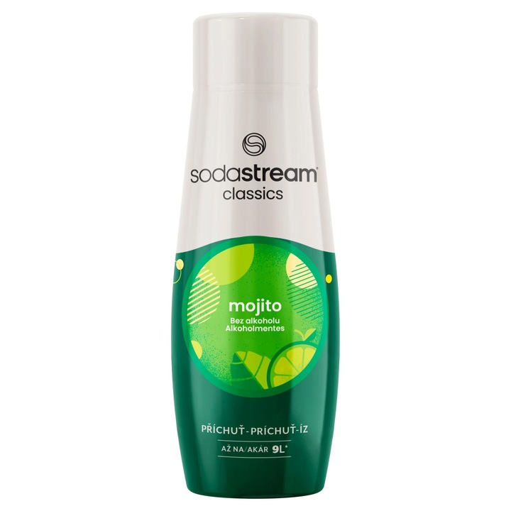 Sirop SodaStream Mojito 440 ml, concentrat pentru bauturi carbogazoase, fara alcool