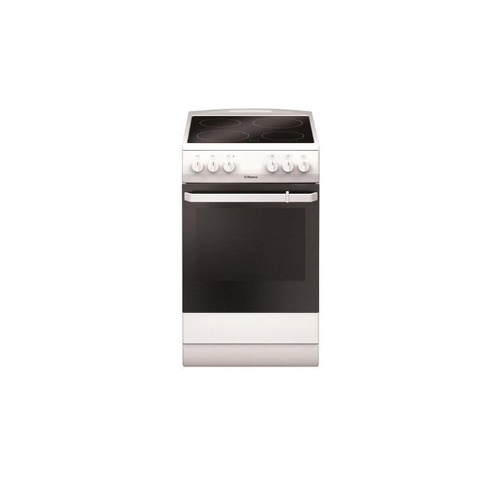 Готварска печка HANSA FCCW 580009, Керамика,4 зони, мултифункц.фурна, клас А 50х85х60