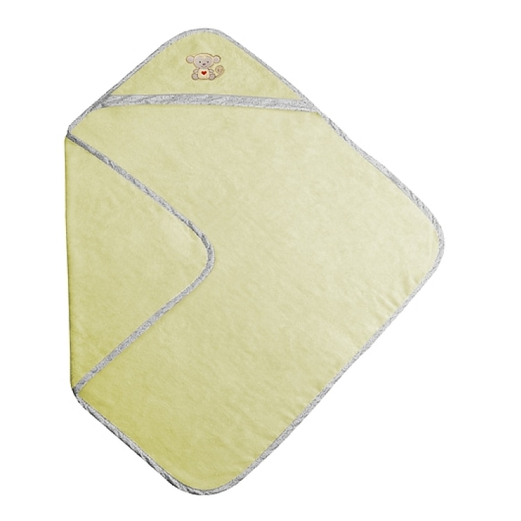 Prosop de baie cu capison din fibra de bambus Bamboo Green 52