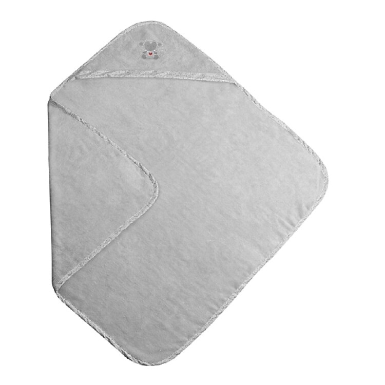 Prosop de baie cu capison din fibra de bambus Bamboo Grey 42