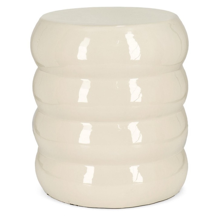 Masuta otel alb ice Atal 42x47 cm