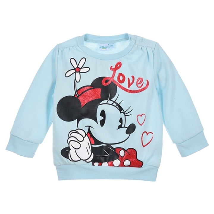 Bluza sport cu tematica Disney - Minnie Mouse, 68 CM