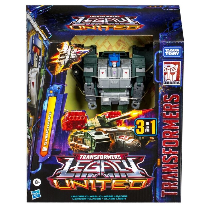 Figurina articulata Overcharge Transformers Legacy United Leader Class 19 cm